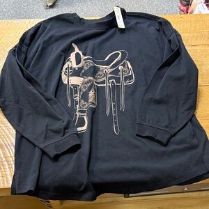 NWT Canvad oversized LS